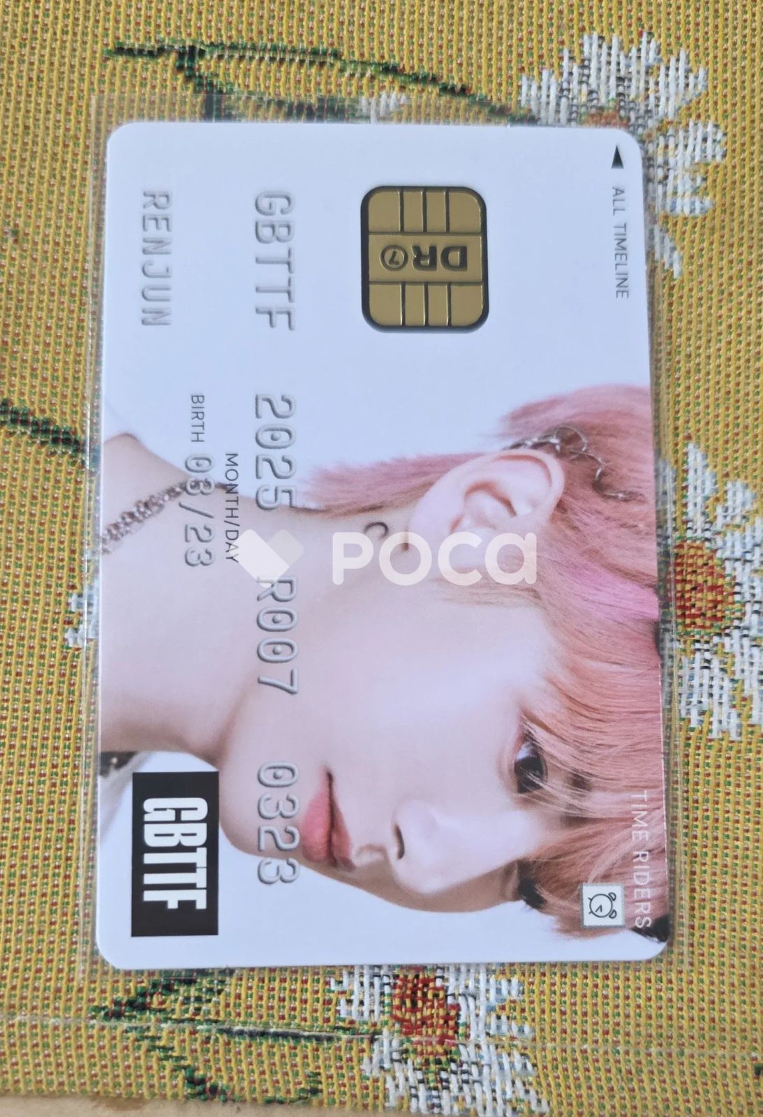 【ぽぽ】nct スペシャルイヤーブックカード　ロンジュン NCT 2020 Mark Special Resonance Yearbook Photocard trading card