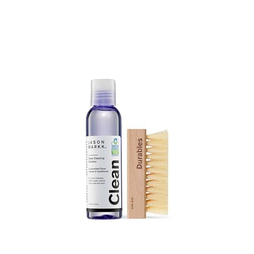 【ジェイソンマーク】 JASON MARKK ESSENTIAL KIT スニーカー クリーナー ( ディープクリーニングソリューション 118ml & スタンダードクリーニングブラシ ) スニーカー クリーニング 100足分 正規品 ( スウェ美品 おすすめ