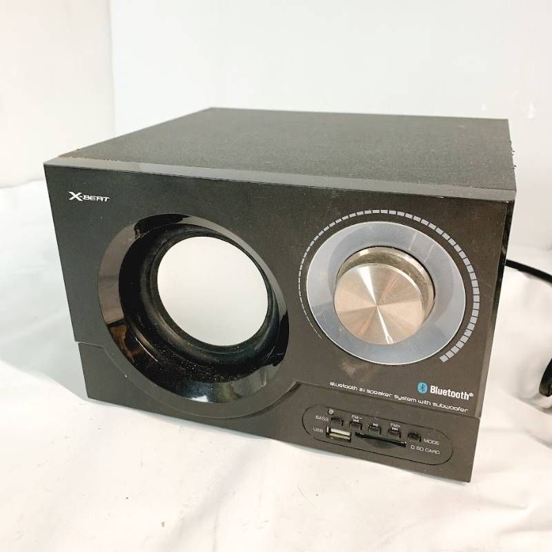 ビズライフ 2.1ch アンプ内蔵 Bluetooth スピーカー BZSP-30AIU-BK 