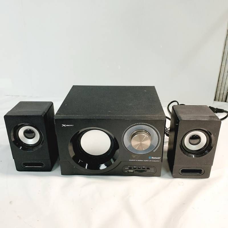 ビズライフ 2.1ch アンプ内蔵 Bluetooth スピーカー BZSP-30AIU-BK 