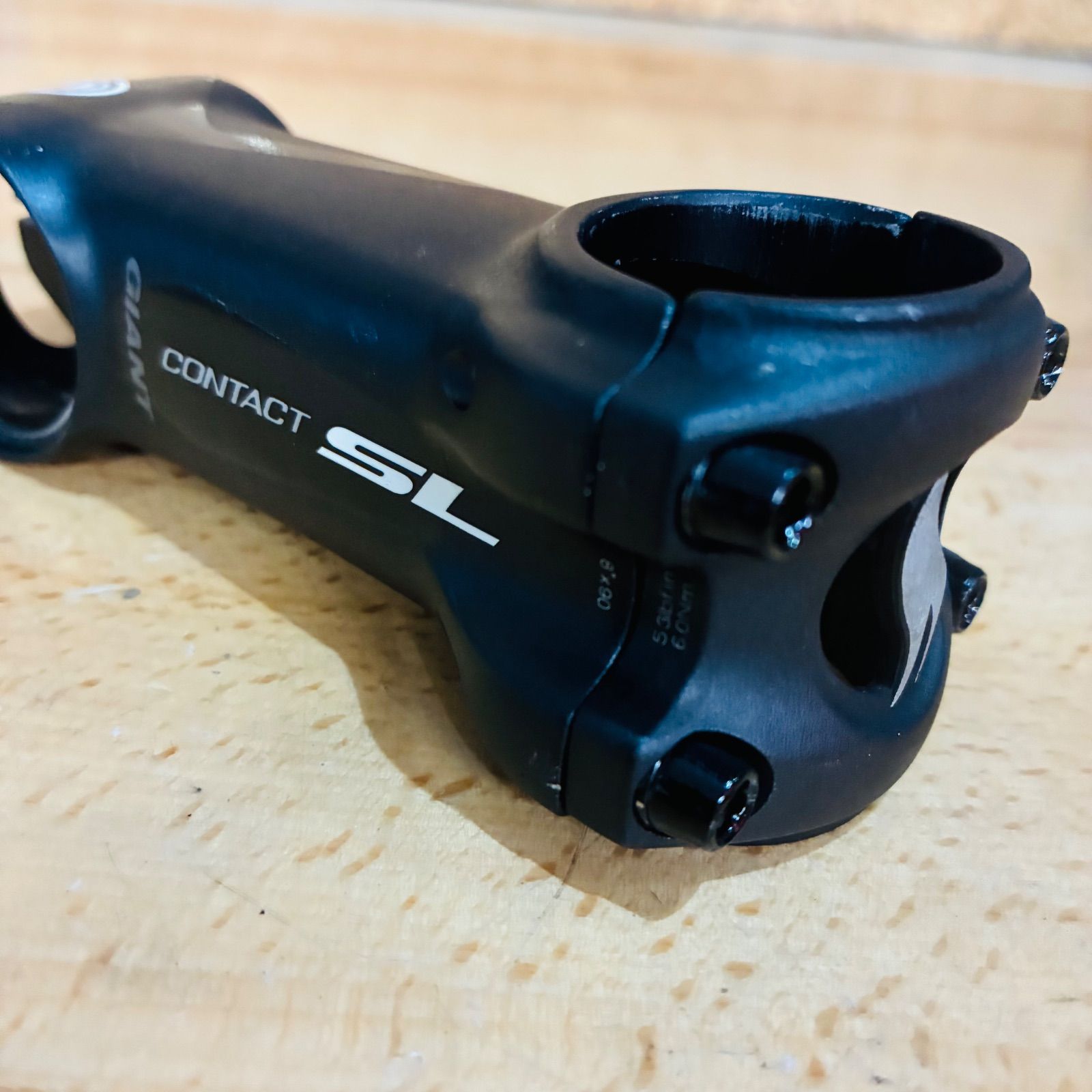 良品】 GIANT CONTACT SL ステム 90mm ±8° アルミ OD2規格 ハンドル径 