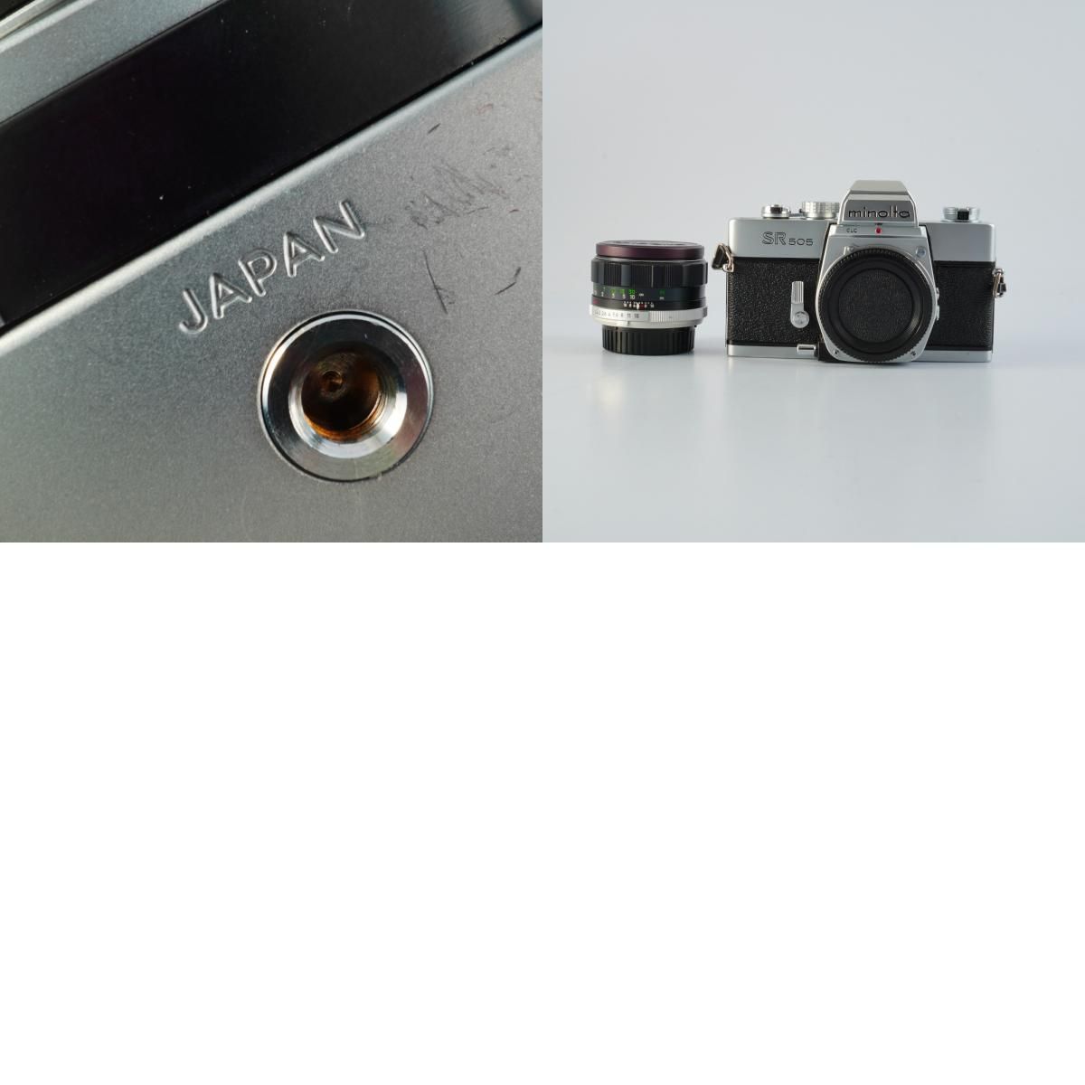 ☆ フィルム一眼カメラ まとめ 9 ☆ minolta SR 505 + T 101 ×3 + SR-1