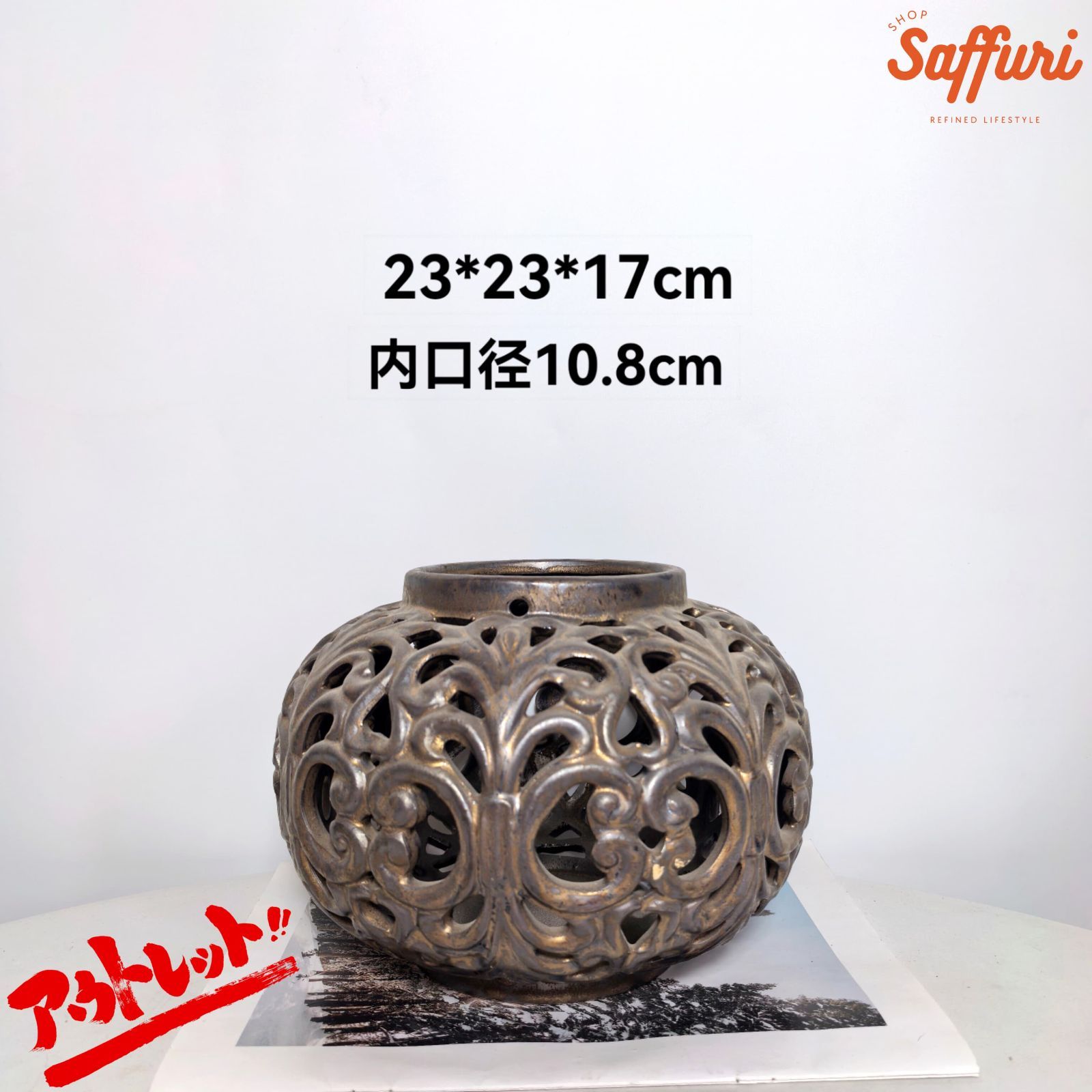 PM12　【訳ありsale】　高品質　北欧　デザイン　植木鉢　陶器鉢　お買い得　多肉植物　鉢植え　セール　レア　インテリア　店舗　海外　盆栽　おすすめ　プランター　人気　デザイン　観葉植物　鉢カバー