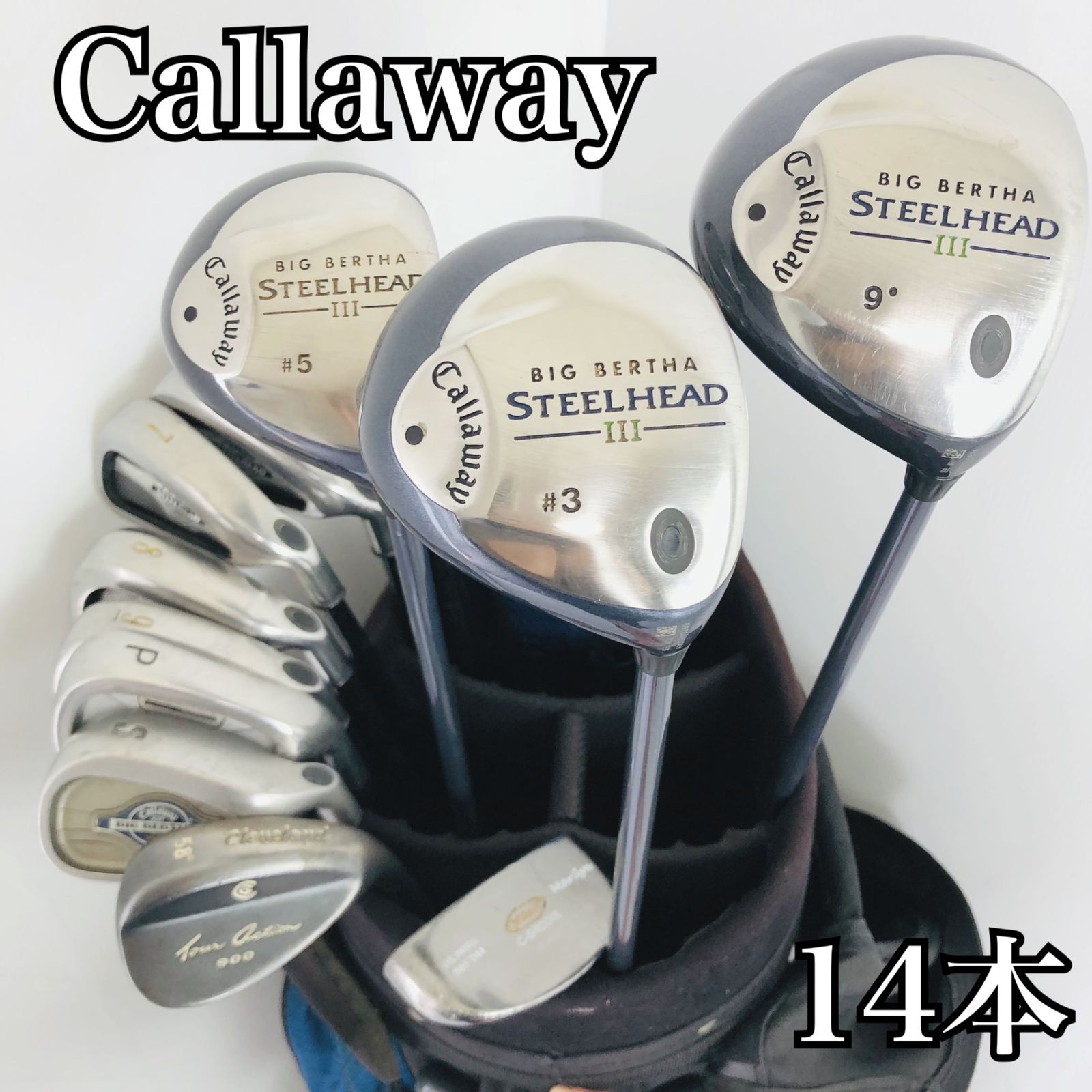 豪華 14本 Callaway キャロウェイ BIG BERTHA ビッグバーサ ゴルフ 