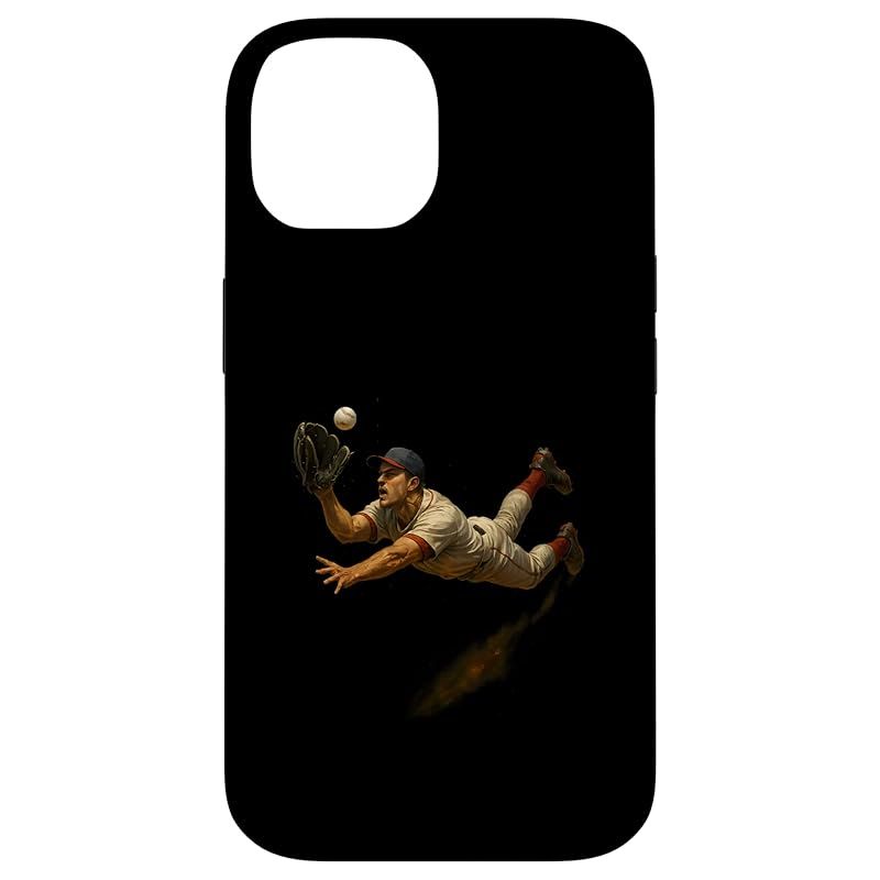 【新品】 野球選手 ボール用ダイビング スマホケース iPhone 14 用 0