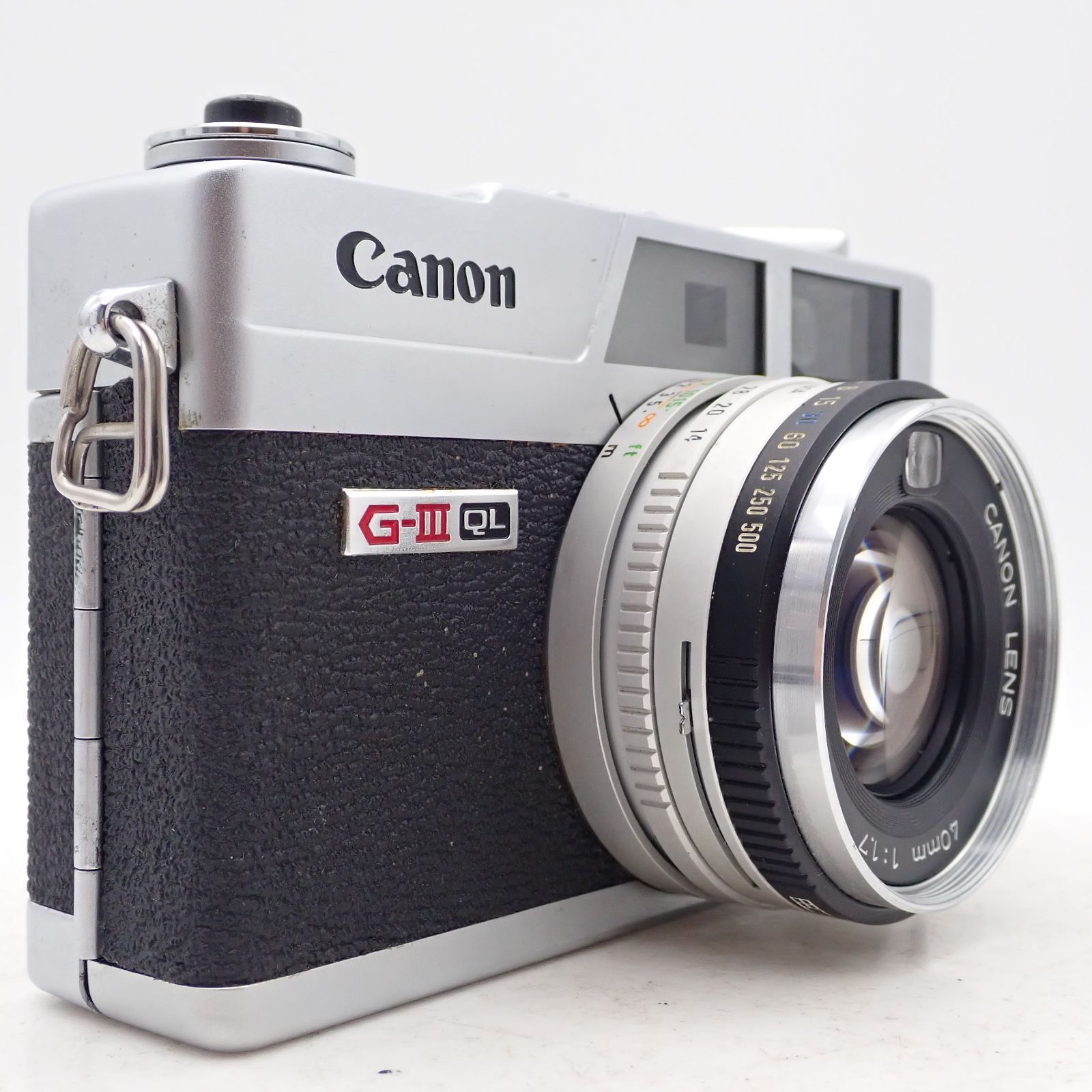 極上品 Canon Canonet QL17 G-III G3 40mm f1.7 レンジファインダー