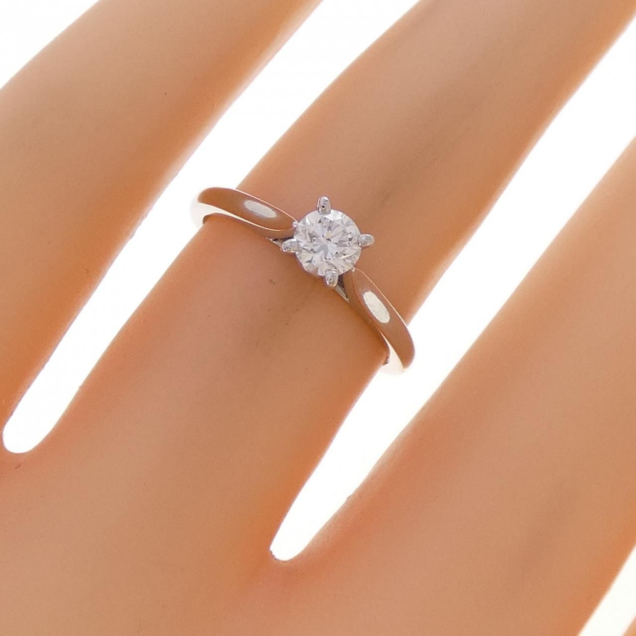 カルティエ 1895 ソリテール リング 0.25CT E VS1 - メルカリ