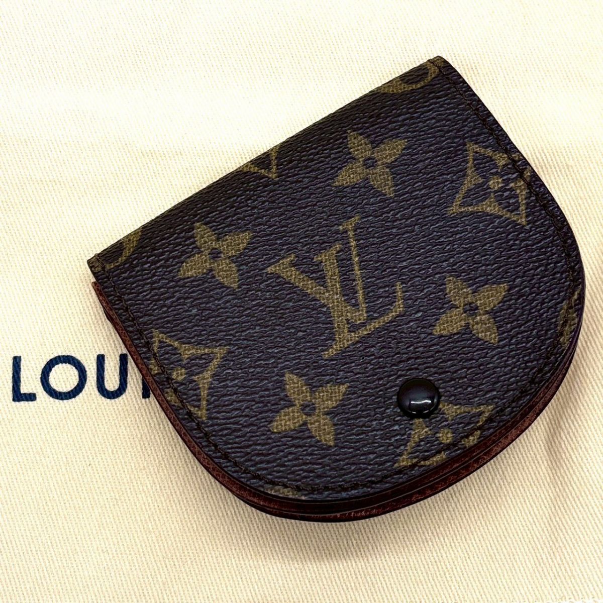 静かに整う所作】 LOUIS VUITTON コインケース モノグラム ポルトモネ