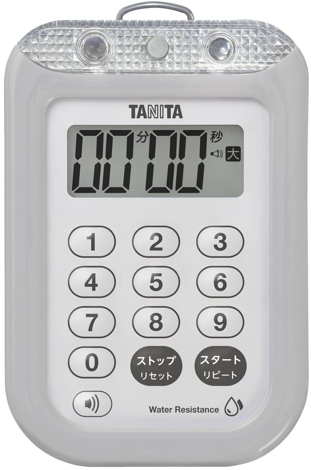 タニタ 大音量タイマー グレー TD-3 C01-GY美品　おすすめ