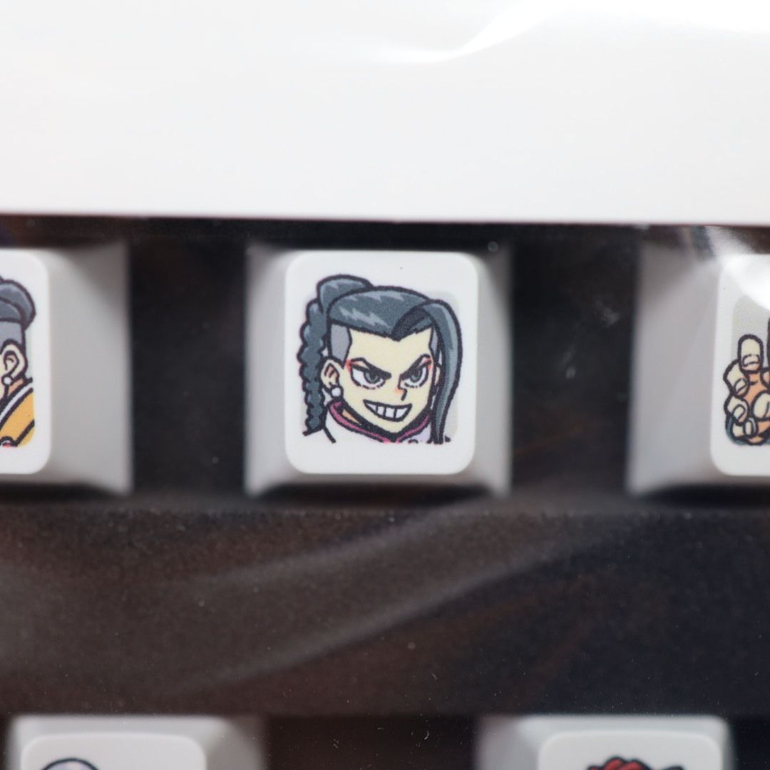 ふもコレ スト6 ジェイミー キーキャップセット ふもっふのお店 ふもコレ × STREET FIGHTER 6 キーキャップセット ジェイミー｜ふも