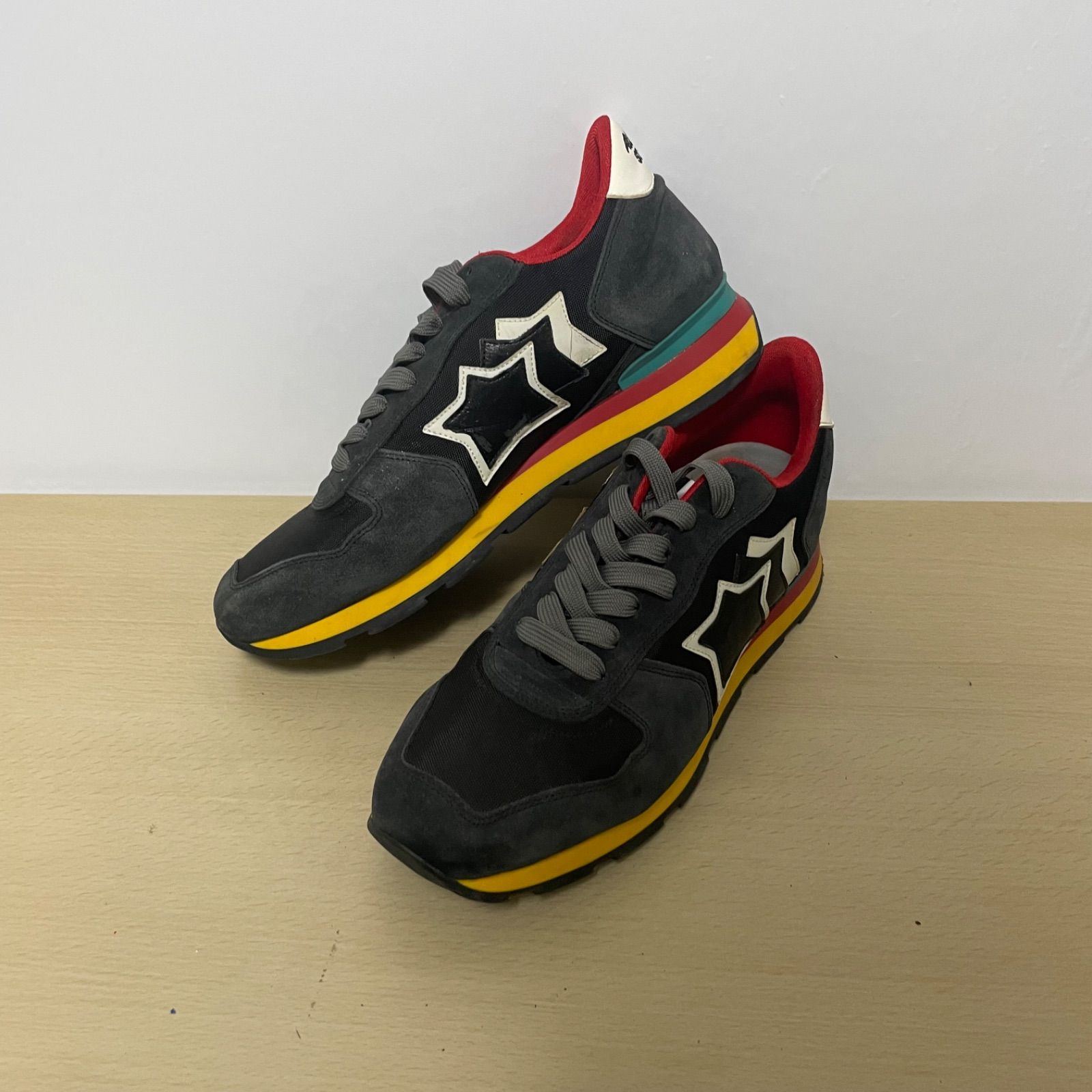 Atlantic STARS スニーカー 44 27.5〜28.0cm相当 黒 - メルカリ
