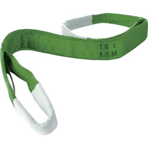新品 ＴＲＵＳＣＯ ベルトスリング“わかるスリング”（両端アイ形）７５ｍｍＸ１．０ｍ