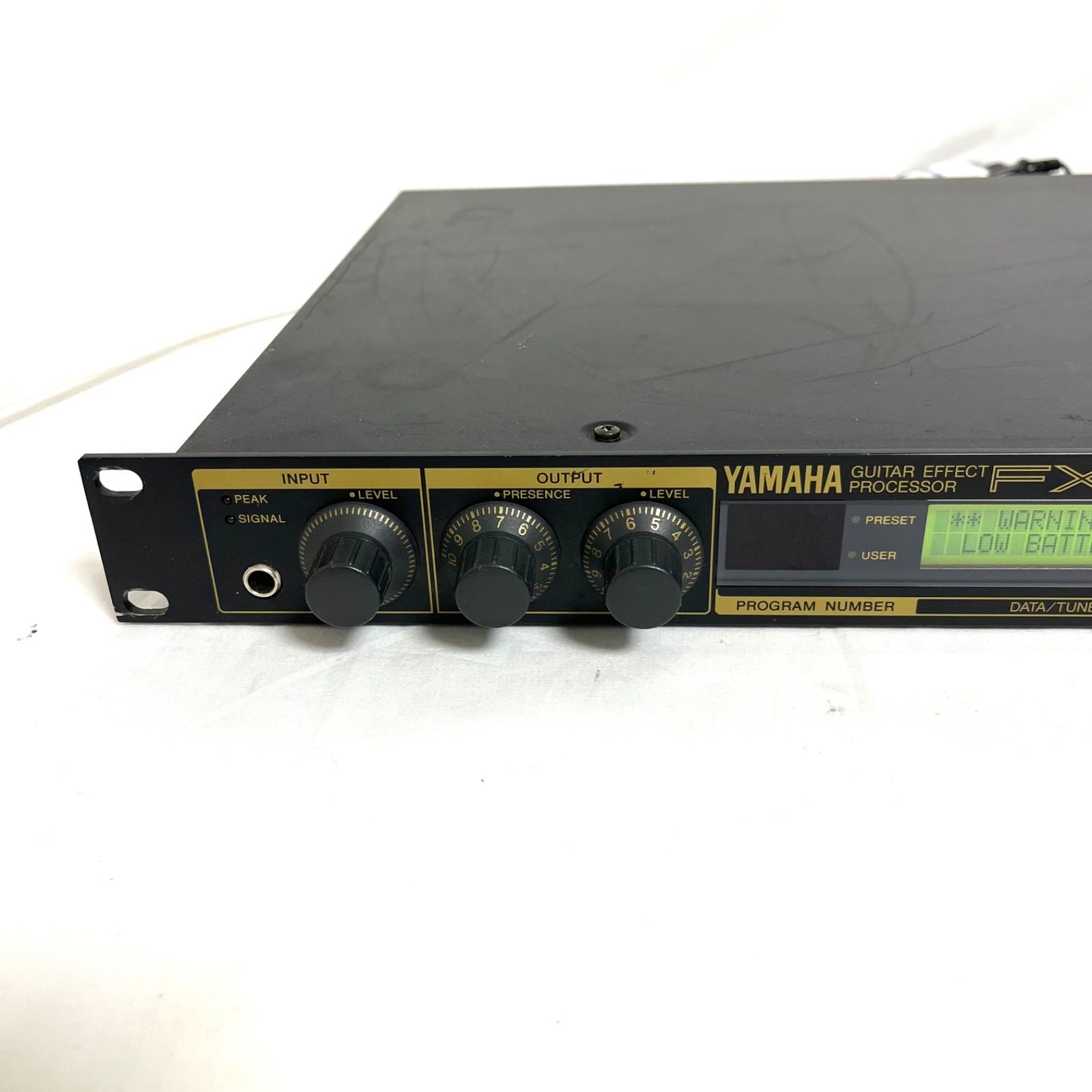 動作確認済】YAMAHA ヤマハ FX770 GUITAR EFFECT PROCESSOR ギター
