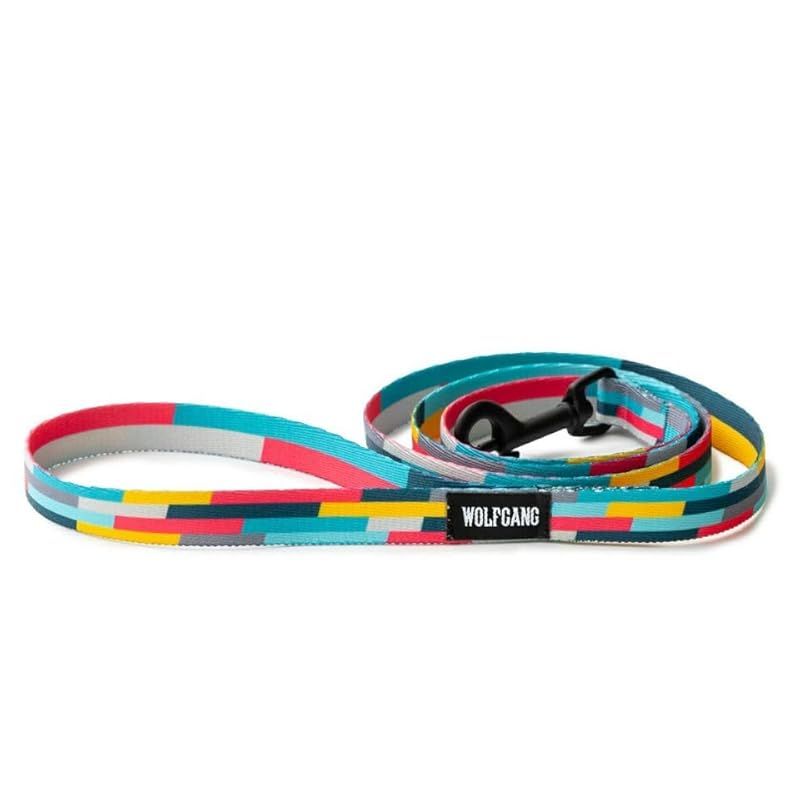 【新品】 WOLFGANG/ウルフギャング MixTape Leash (S size) 巾1.6cm x 長さ122cm 【 小型犬用リード 】 1