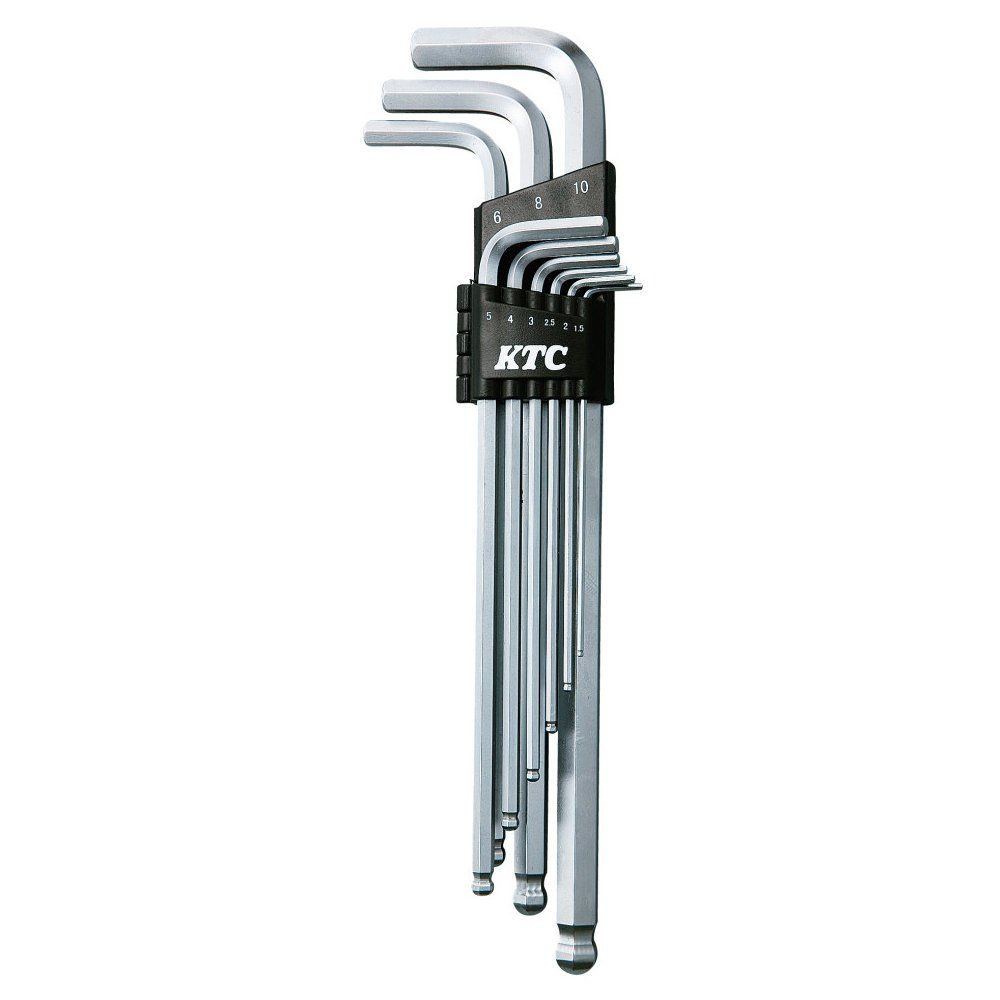 京都機械工具(KTC) ボールポイント L型 ロング六角棒レンチ セット HL259SP美品 おすすめ