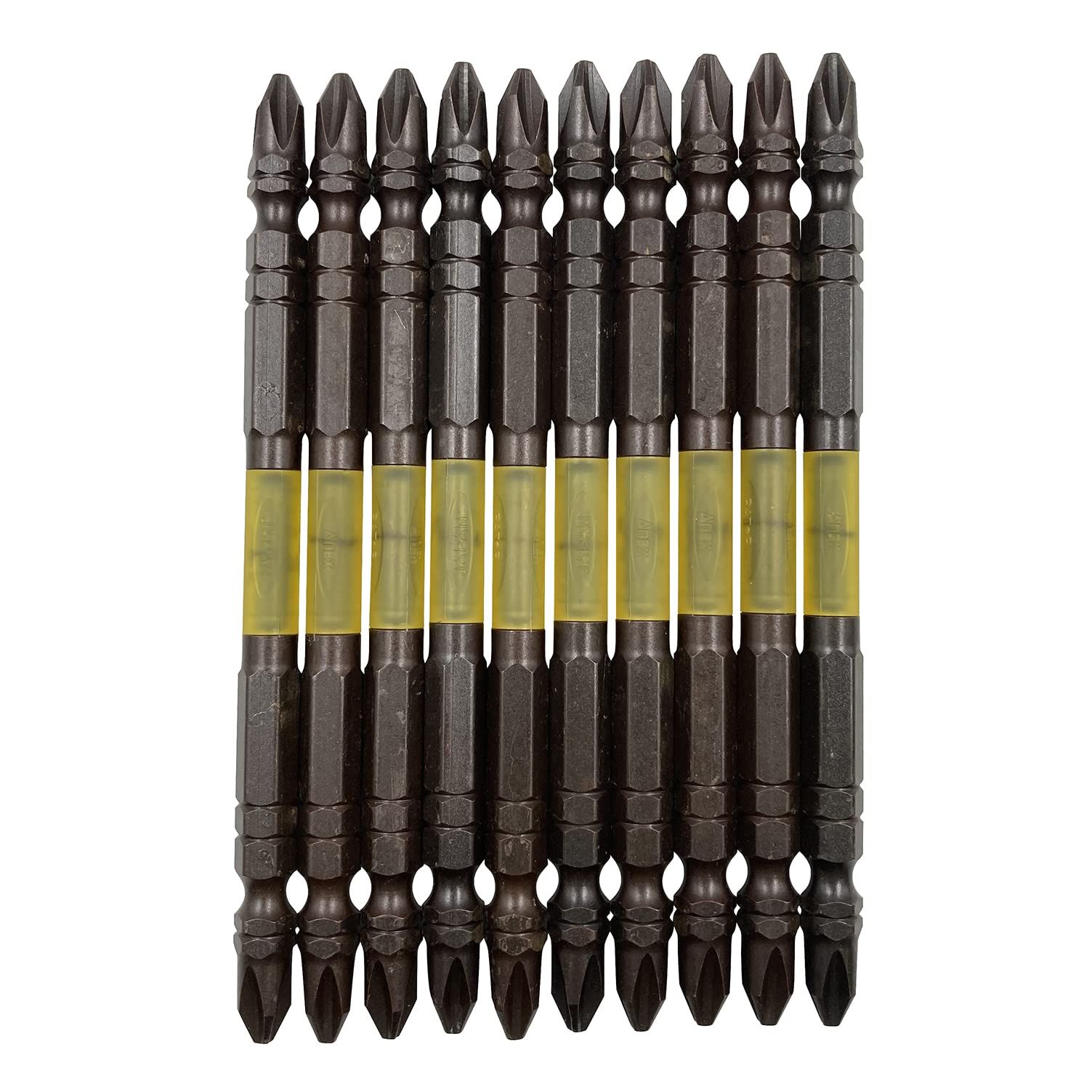 アネックス(ANEX) 黒龍靭ビット 両頭 タフ +2x110 10本袋 ABR-14M美品　おすすめ