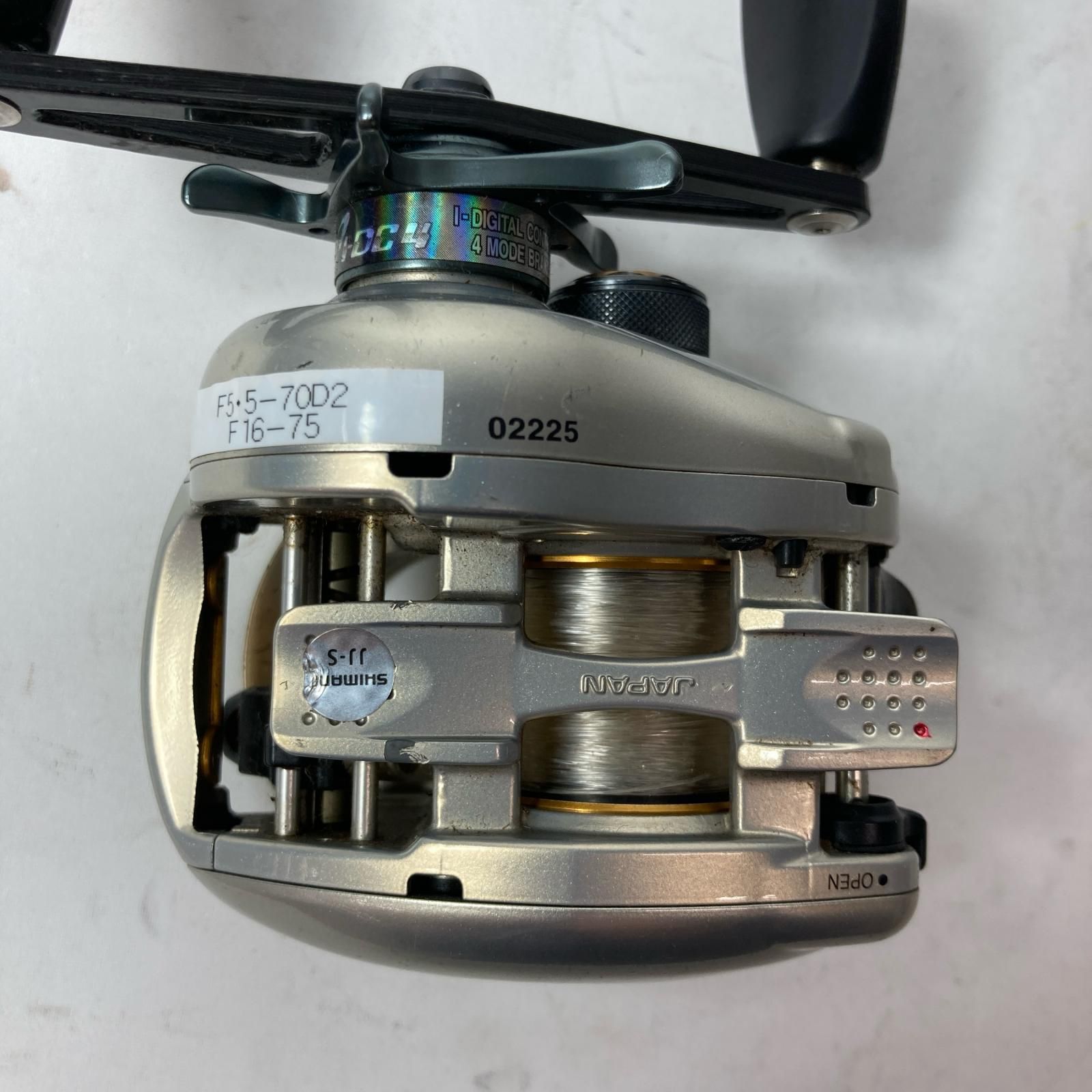 SHIMANO シマノ ベイトリール 08メタニウムMgDC7 LH 02225 本体のみ 