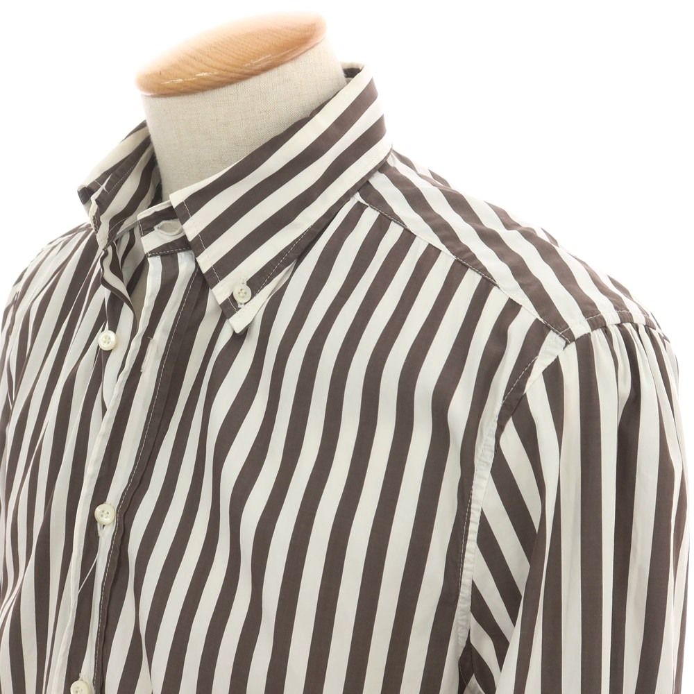 中古】ブルネロクチネリ Brunello Cucinelli コットン ストライプ