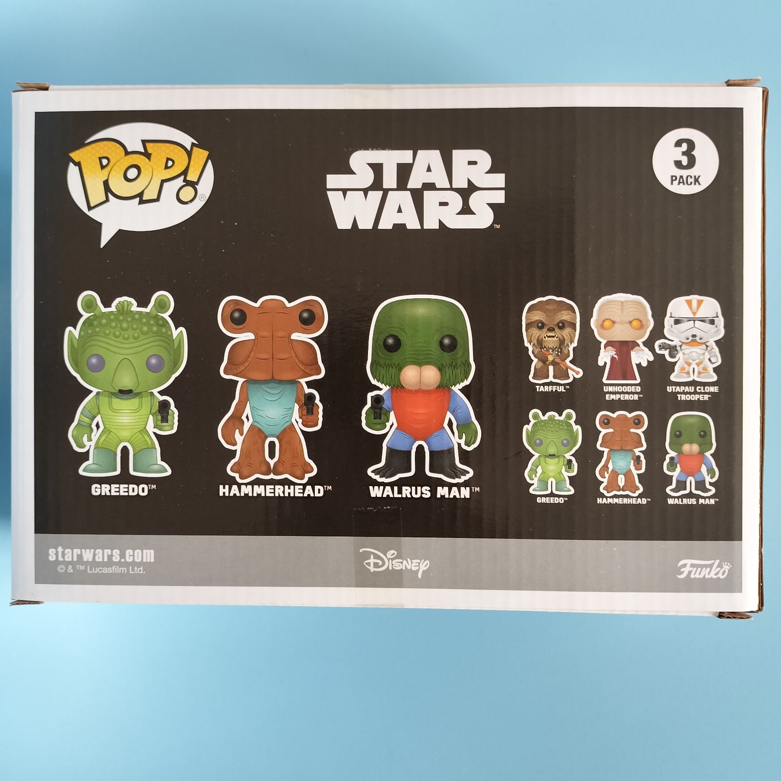 スターウォーズ ファンコポップ グリード ハンマーヘッド ウォーラスマン 廃盤 2017年デッドストック ファンコポップ 「スターウォーズ」カンティーナ