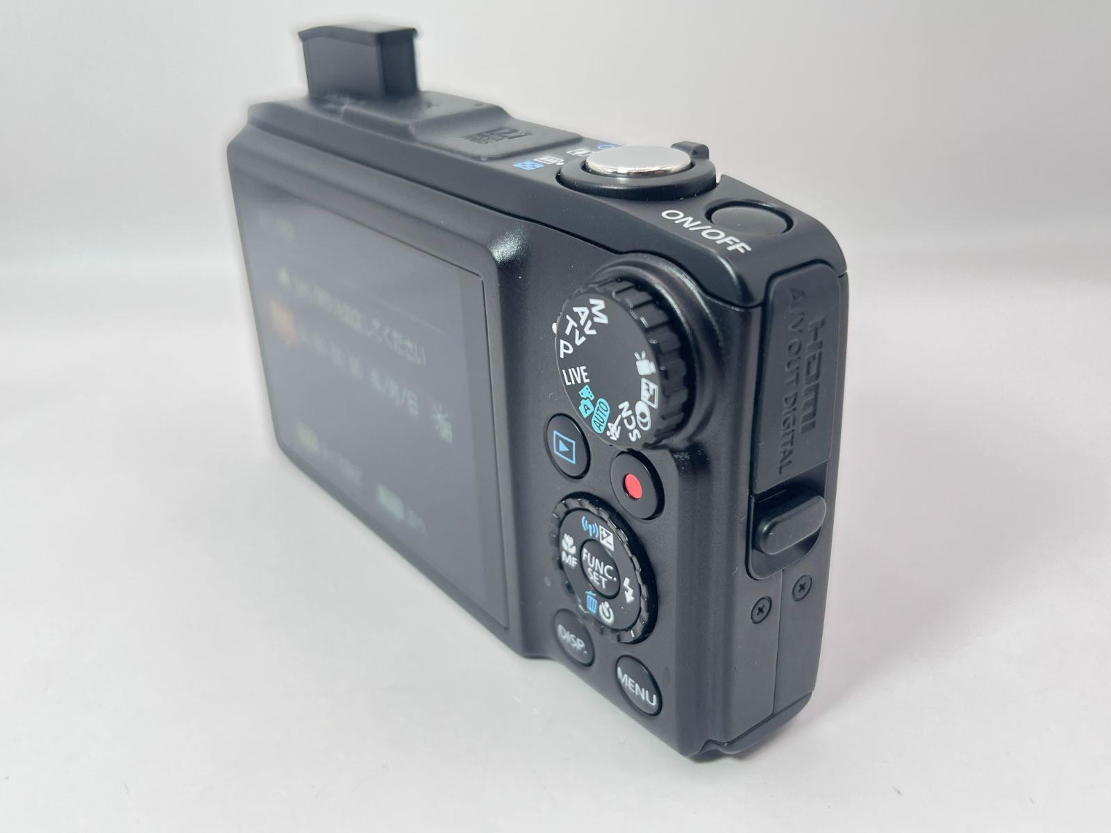 美品】Canon PowerShot SX280 HS ブラック コンパクトデジタルカメラ 