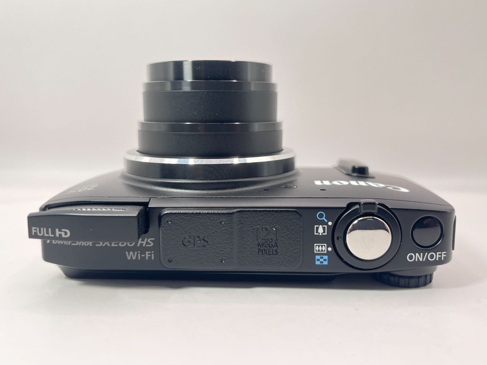 美品】Canon PowerShot SX280 HS ブラック コンパクトデジタルカメラ 