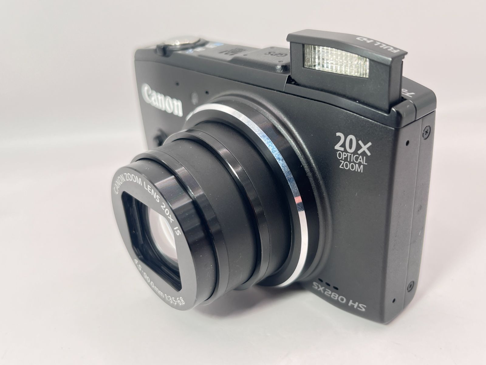 美品】Canon PowerShot SX280 HS ブラック コンパクトデジタルカメラ 