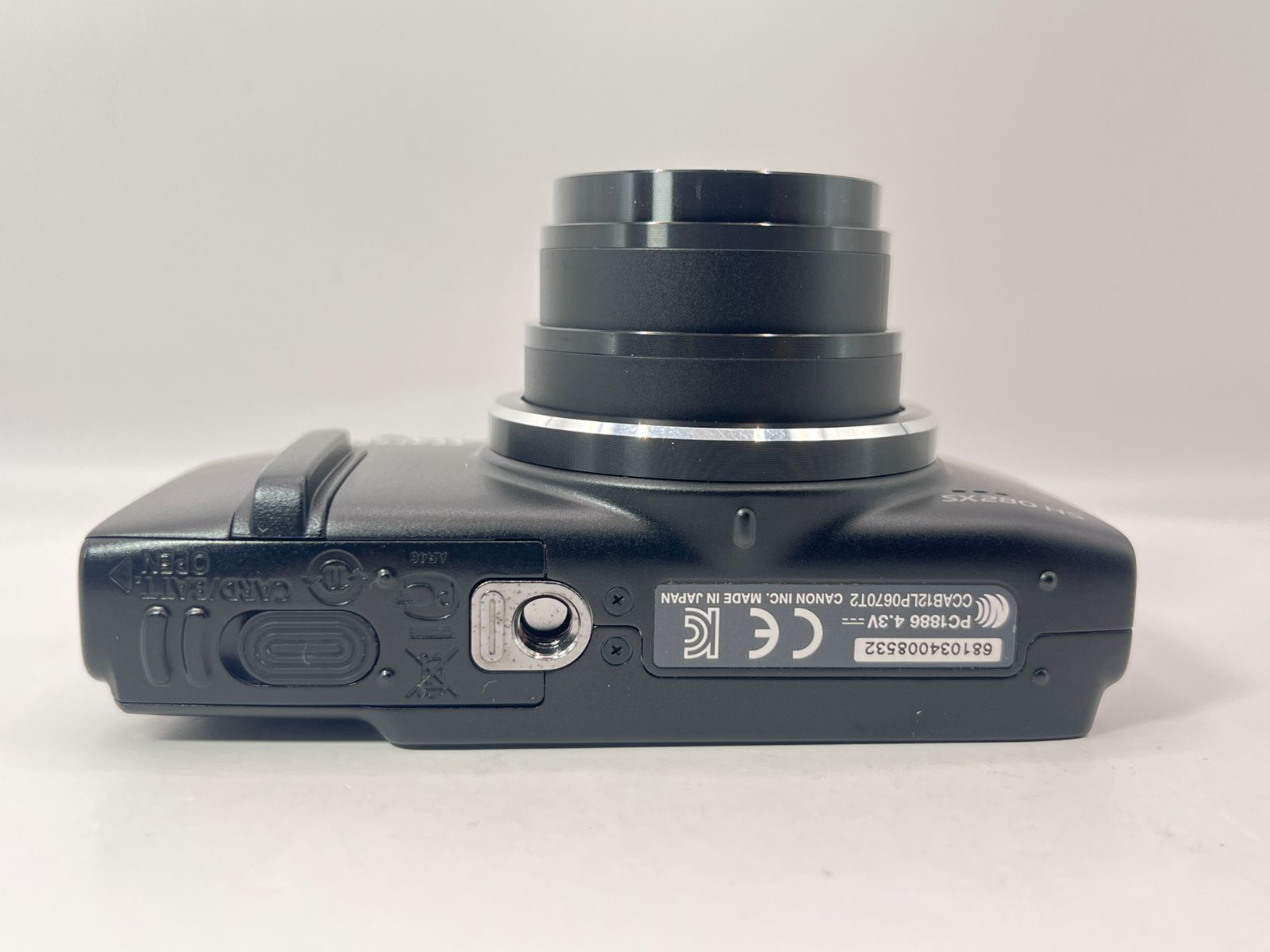 美品】Canon PowerShot SX280 HS ブラック コンパクトデジタルカメラ 