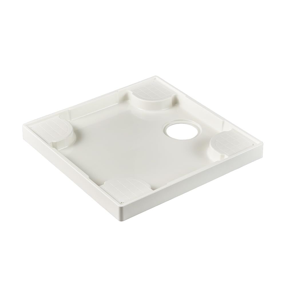 新品 SANEI(サンエイ) 洗濯機パン 外寸640mm×640mm 耐荷重200㎏ ホワイト H541-W-640