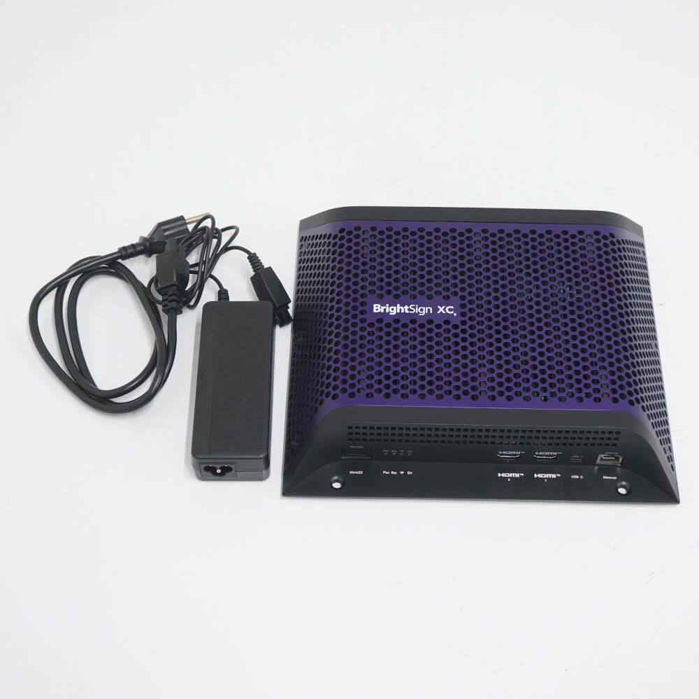 BrightSign XC2055 デジタルサイネージ専用プレイヤー USED美品 ブライトサイン 最上位モデル 【通電確認のみ】 【ジャンク】 EX0027