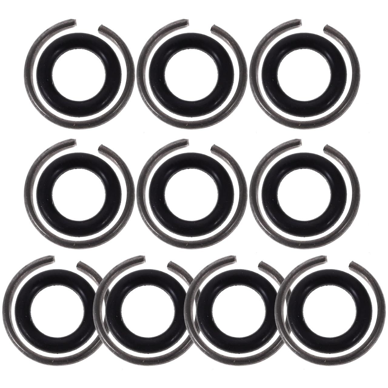 iplusmile 10個セット レンチリング Oリング 1/2 レンチ 用のリテーナーリング ツール フィクサー リング ロックリング 空気美品　おすすめ