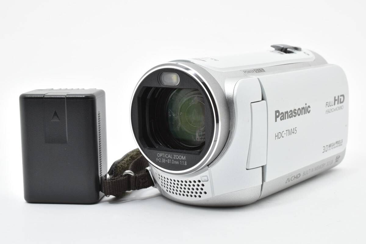 Panasonic HDC-TM45 パナソニック デジタルカメラ ホワイト HDC-TM45 概要 - デジタルハイビジョンビデオカメラ | デジタルビデオ