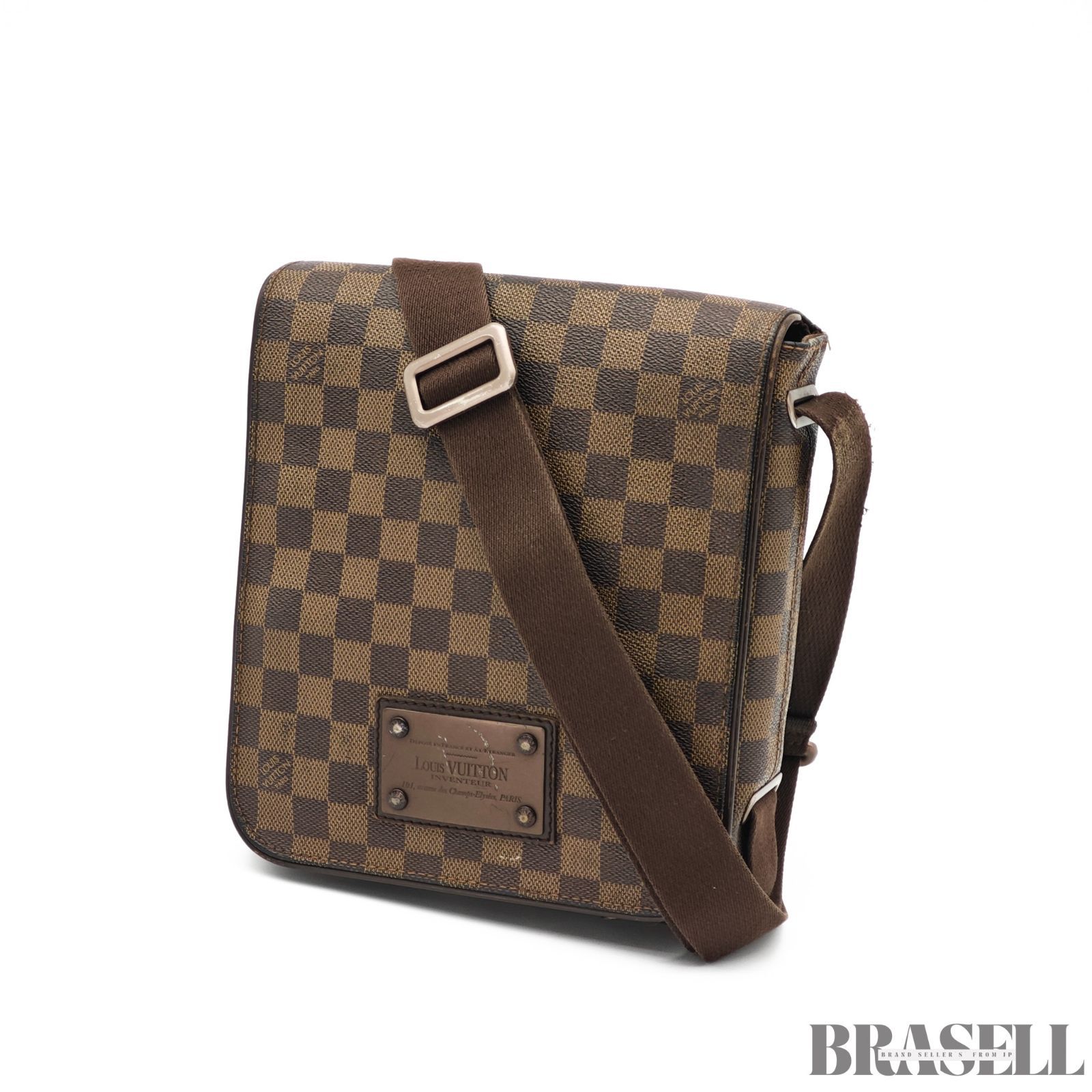LOUIS VUITTON ダミエブルックリンPM N51210 バッグ ショルダーバッグ 
