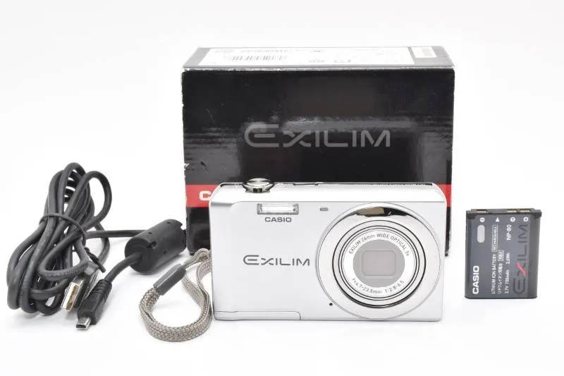 Practical Optical Beauty] Casio Casio EXILIM EX-ZS6 Silver Compact