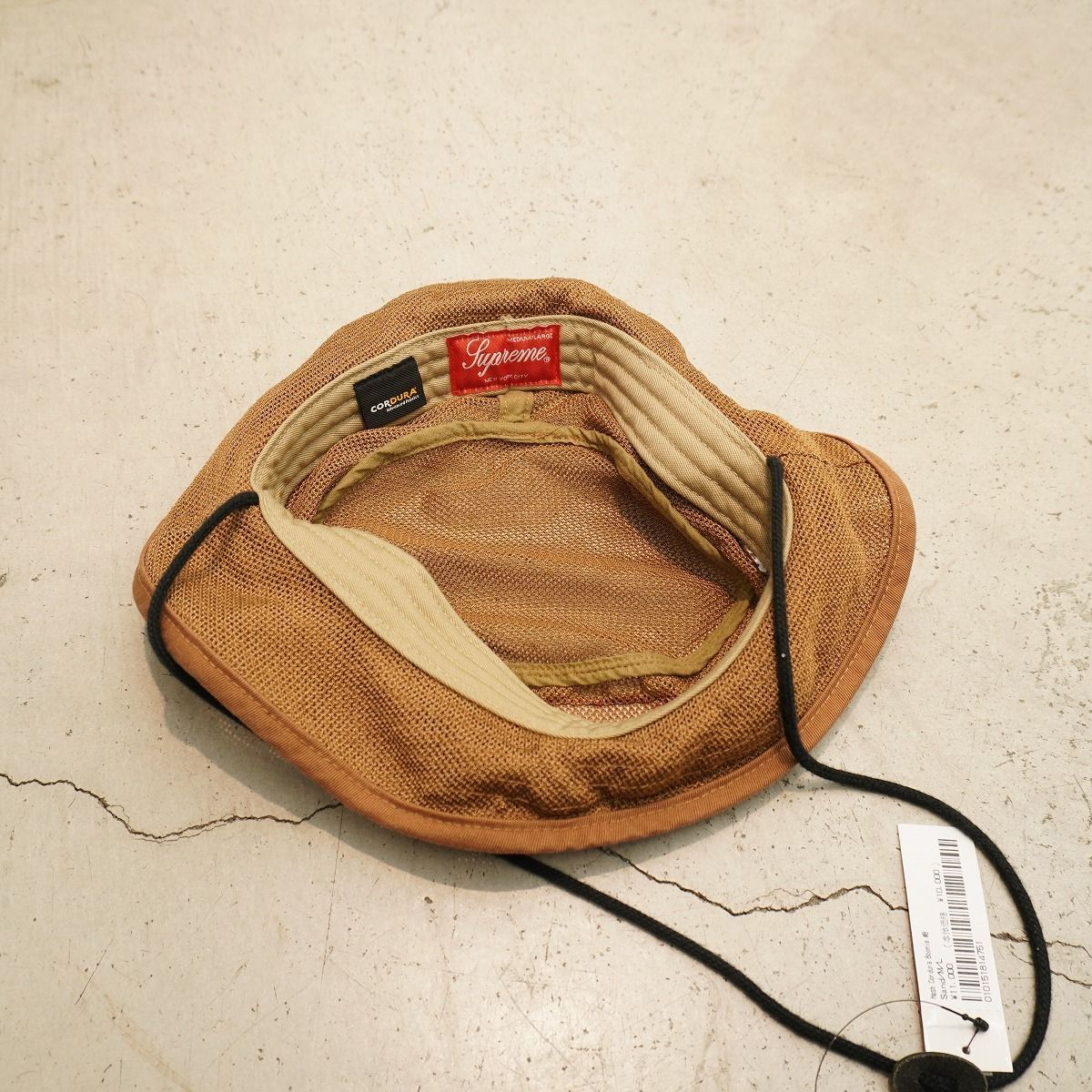 国内正規 美品 23SS Supreme シュプリーム Mesh Cordura Boonie Sand