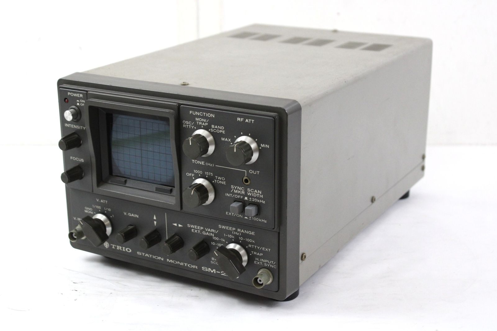 現状品 TRIO SM-220 ステーションモニター マルチスコープ トリオ アマチュア 無線機 ITPE3AEE8MJK-D-J03-byebye