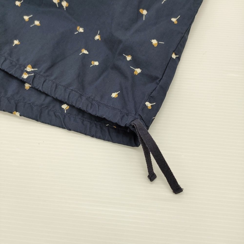 かぐれ 小花ドロストプルオーバー 定価15400円 GAA5-23S023 ワイド ドロップショルダー ブラウス シャツ 25SS ネイビー レディース かぐれ【中古】6-0407S♪ かぐれ 小花ドロストプルオーバー 定価15400円 GAA5-23S023 ワイド