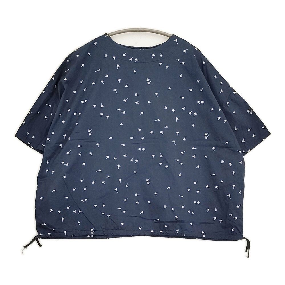 かぐれ 小花ドロストプルオーバー 定価15400円 GAA5-23S023 ワイド 