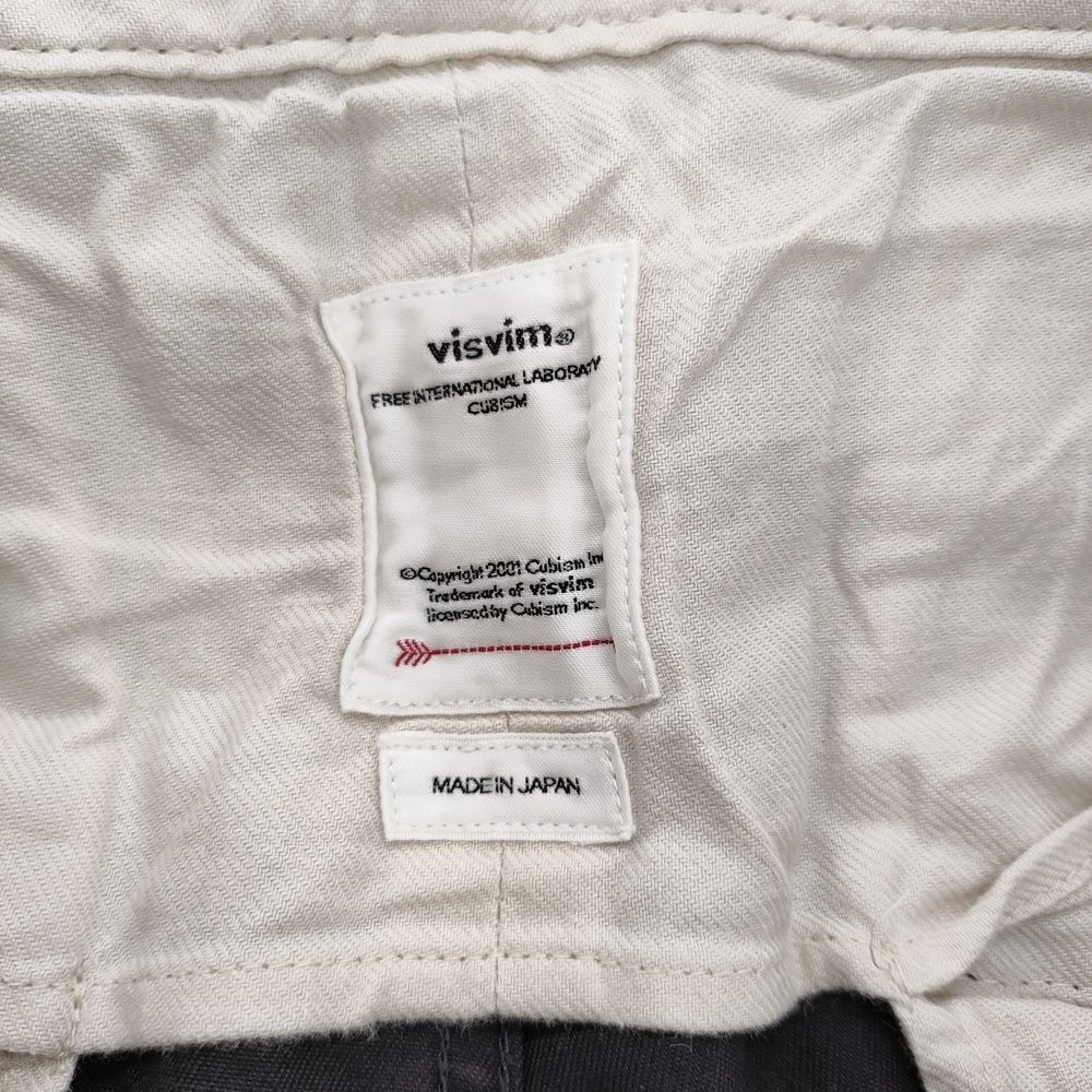 VISVIM CAMUS BRACES PANTS サイズ3 ハイウエスト サスペンダー パンツ