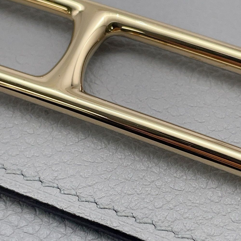 エルメス 財布 ロウリス ルリ スリム グリムエット/ゴールド金具 エバーカラー Z刻印 HERMES 財布 HERMES - エルメス 財布 ロウリス ルリ スリム グリムエット/ゴールド