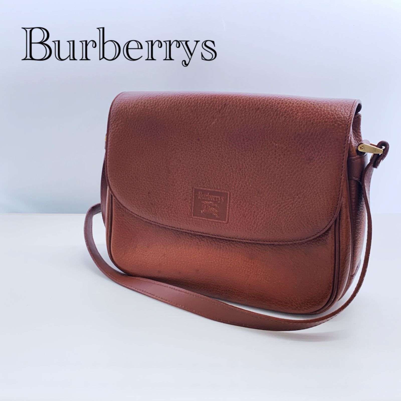 BURBERRY バーバリーズ ショルダーバッグ ノバチェック フラップ 