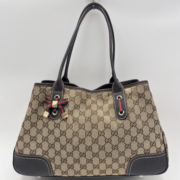 GUCCI(グッチ)プリンシー GGキャンバス トートバッグ シェリーライン GUCCI(グッチ)プリンシー GGキャンバス トートバッグ シェリーライン