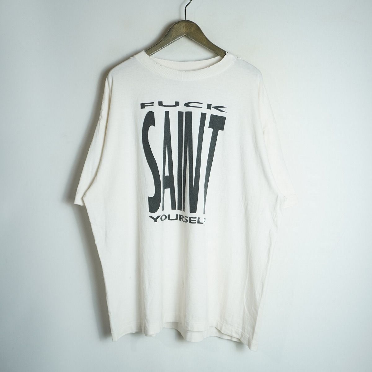 正規 美品 25SS SAINT MICHAEL セントマイケル SS TEE SAINT YOURSELF 