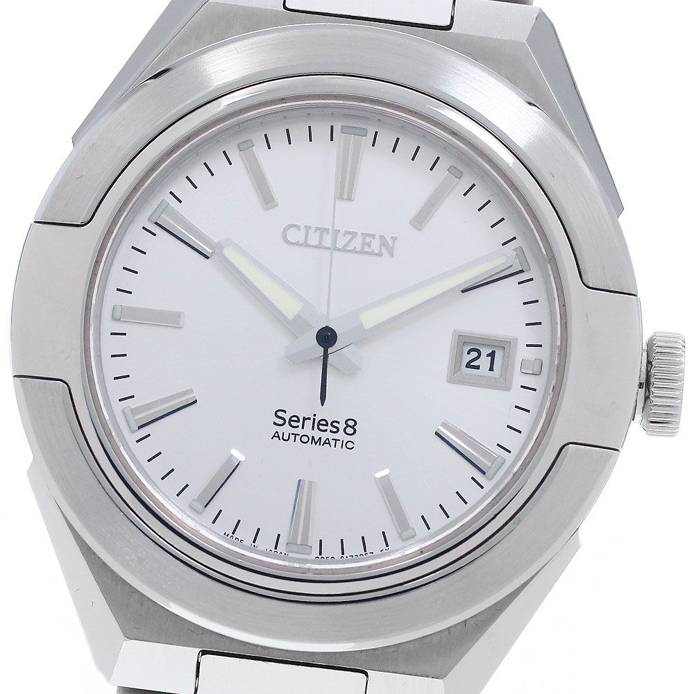 シチズン CITIZEN NA1000-88A/0950-S125707 シリーズ8 デイト 自動巻き メンズ 箱・保証書付き_954721 シチズン CITIZEN NA1000-88A/0950-S125707 シリーズ8 デイト 自動巻き
