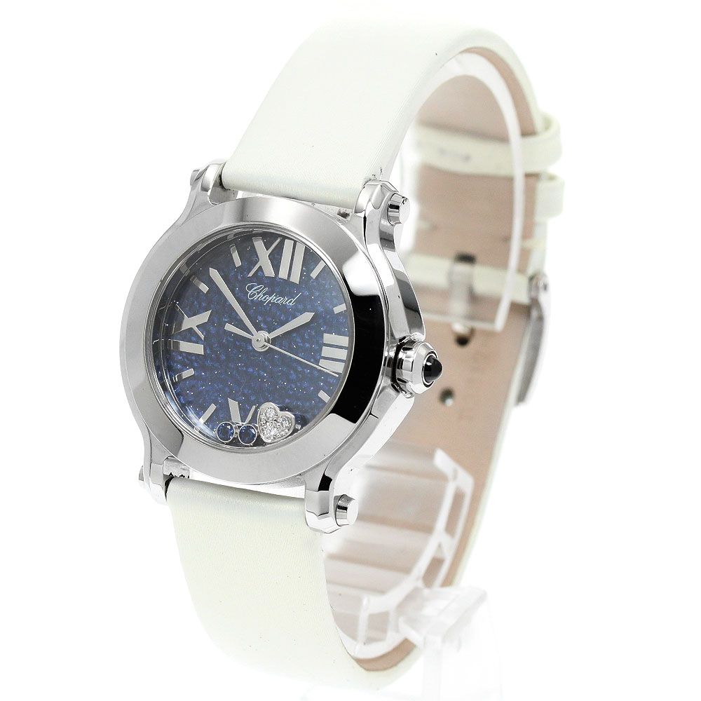 ショパール Chopard 8509 ハッピースポーツ 2P サファイア ハートダイヤ クォーツ レディース 良品 _954300 ショパール(Chopard)ショパール ハッピースポーツ 2Pサファイア/ハート