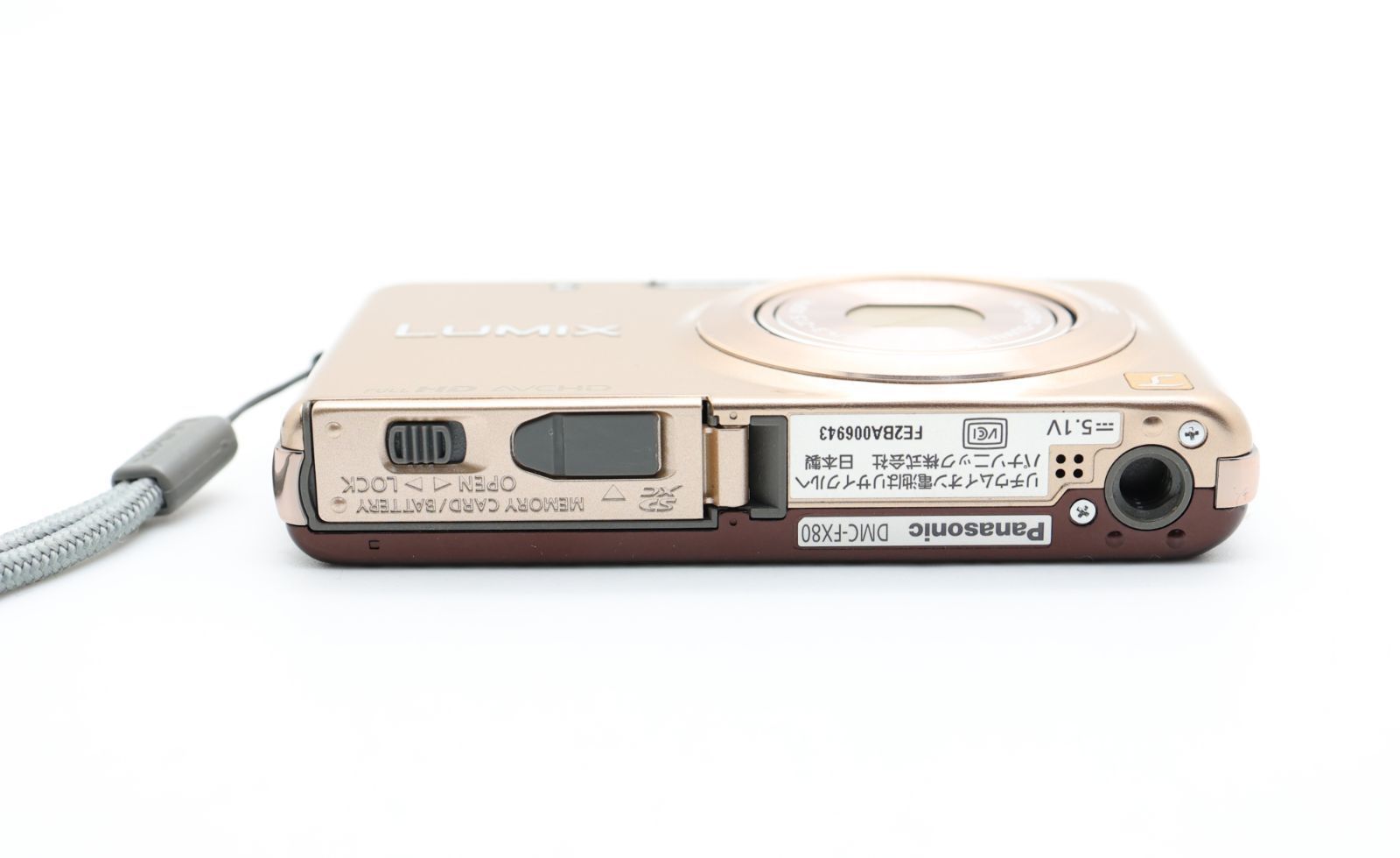 □完動品 Panasonic LUMIX DMC-FX80 コンパクトデジタルカメラ - メルカリ