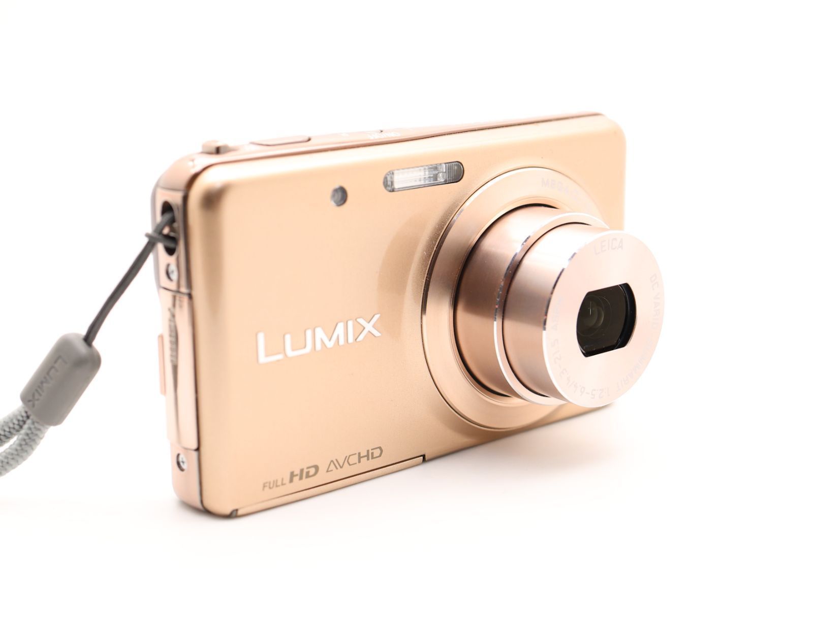 デジタルカメラ LUMIX　DMC-FX80　動作確認済中古美品 訳あり》 コンパクトカメラ Panasonic LUMIX DMC-FX80 ブラック k2714