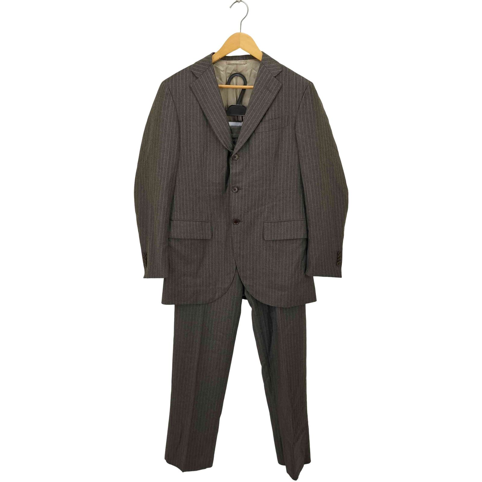 エルメネジルドゼニア Ermenegildo Zegna 段返り3B ストライプ