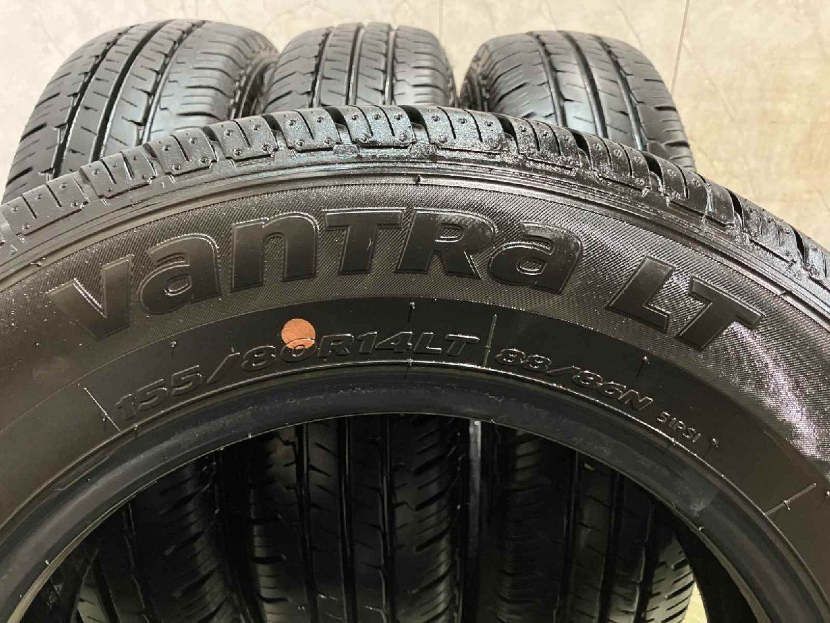 HANKOOK VanTRa LT 155/80R14 88/86N LT 14インチ 夏タイヤ 4本 22年