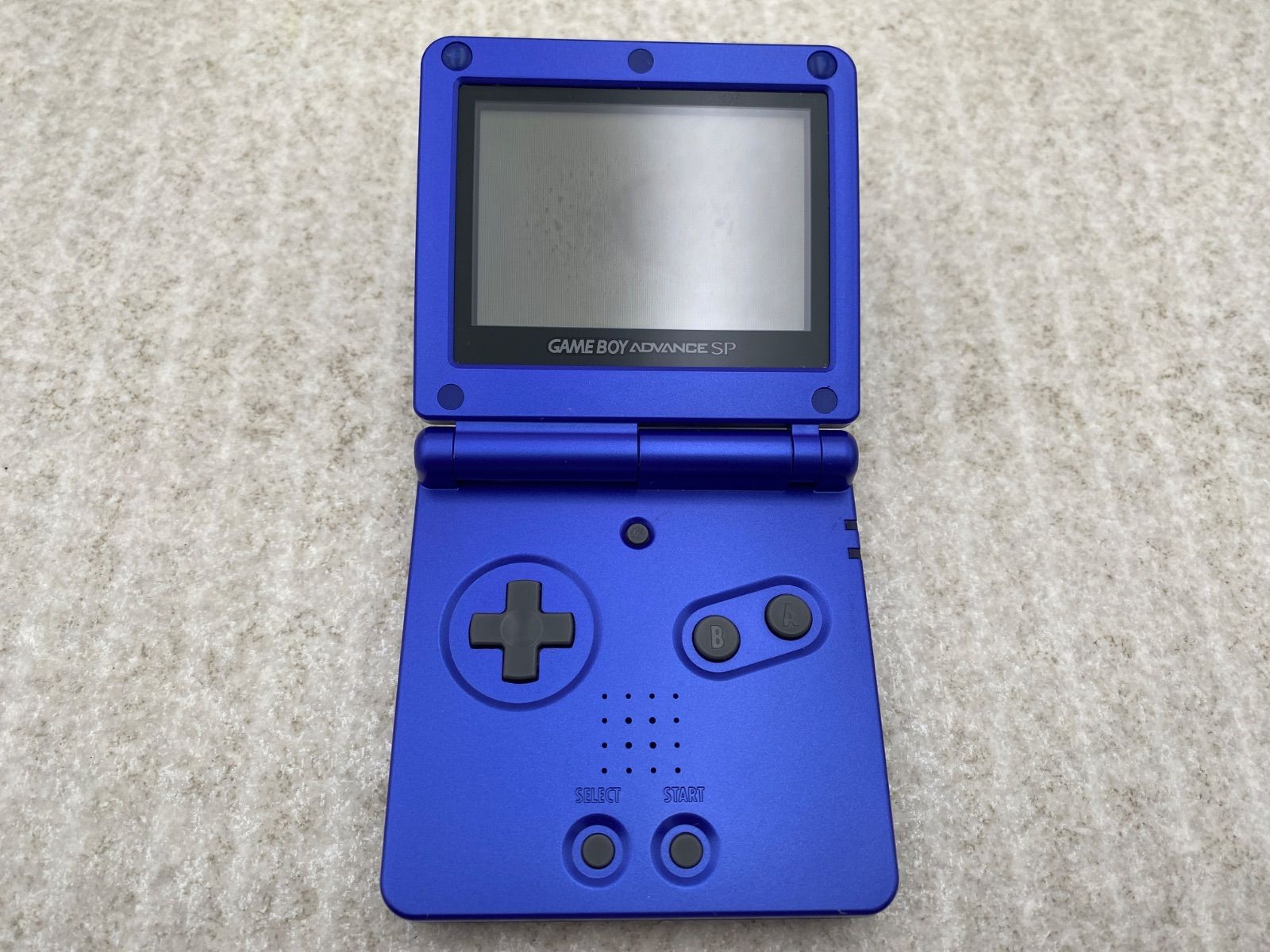 テレビゲーム 任天堂 ゲームボーイアドバンスSP 青 本体 ジャンク