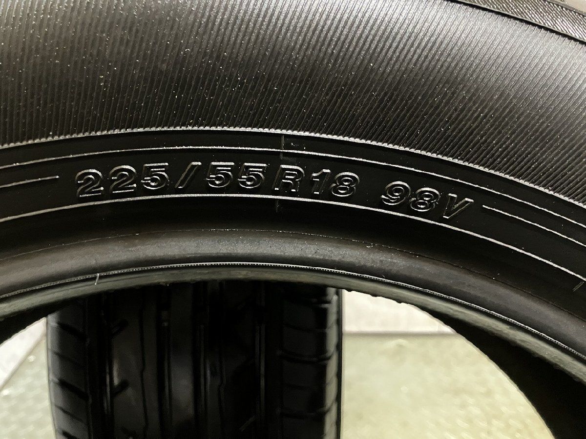 YOKOHAMA BluEarth-Es ES32 225/55R18 18インチ 夏タイヤ 2本 23年製 バリ溝 デリカD:5 アウトランダー エルグランド スバルXV等　(KTD732) クレジットカード QRコード決済可能 YOKOHAMA BluEarth-Es ES32 225/55R18 18インチ 夏タイヤ 2本 23年製